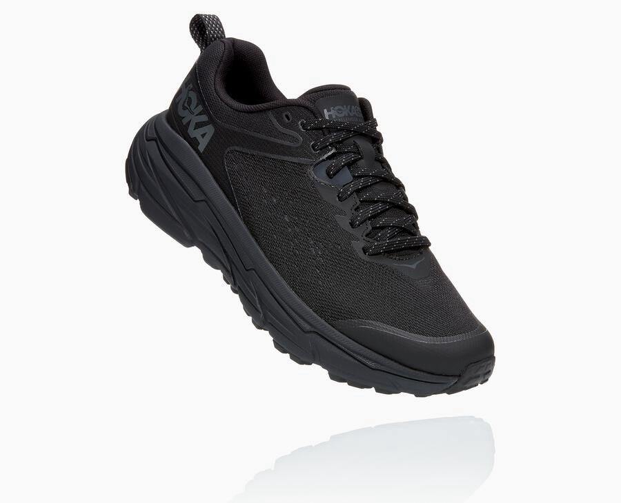 Zapatillas Trail Hoka One One Hombre - Challenger Atr 6 - Negras - QGU520346